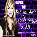 عکس Smile - Avril Lavigne Lyrics [HD]