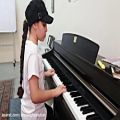عکس آواز و پیانو از هنرجوی ارمان قاصدیان