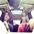 عکس اجرای زنده حامد همایون در ماشین....عاشق شدم رفت