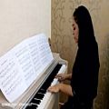 عکس گل گلدون من نوازندگی پیانو توسط غزال پناهی