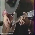 عکس Stevie Ray Vaughan Acoustic Guitar Solo- RARE Video Footage