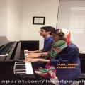 عکس آهنگ بازگشته (امید جانم) - اجراى ٤ دستى با پیانو