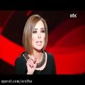 عکس گفتگوی تلویزیونی با خواننده لبنانی الیسا