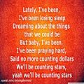 عکس OneRepublic - Counting Stars [Lyrics]