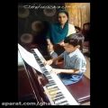 عکس دونوازی تنبک و پیانو
