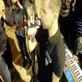 عکس محمد زیوری اجرای زنده آهنگ بندری جشن خونسرخ