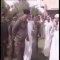 عکس رقص صدام حسین