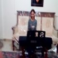 عکس پیانو زدن دوستم سارینا