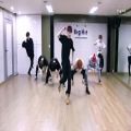 عکس تمرین رقص گروه BTS