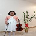 عکس اجرای پیک سحری استاد خرم با ویولون - النا رضائی