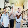 عکس اجرای موسیقی سنتی عاشیق در قهوه خانه بازار زنجان