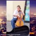عکس نوازندگی سرود ای ایران توسط یک فرانسوی!