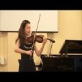 عکس ویولن از انا ساوكینا - Paganini,Caprice No.11