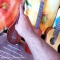 عکس Ukulele Guitalele Guitar Setar Yamaha گیتا لیلی یوکولیلی گیتار و سه تار و مقایسه ی صدا