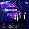 عکس (MAMA2017) برنده ی جایزه ی بهترین آرتیست سال شد BTS