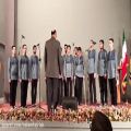 عکس اجرای زیبای گروه سرود دبیرستان سلام تجریش آذر96