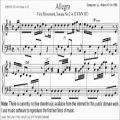 عکس ABRSM Piano 2015-2016 Grade 6 A:3 A3 Krebs Allegro (Sonata No.2 in G KWV 833) Sheet Music