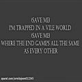 عکس Avenged Sevenfold - Save me lyrics