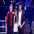 عکس اجرای قلعه روی تپه از اد شیرن در The Voice Kids 2017