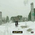 عکس نماهنگ زمستون ، افشین مقدم با تصاویر زیبای برف تهران 95