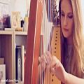 عکس کاوری زیبا از آهنگ مشهور دسپاسیتو (Harp Caver)