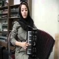 عکس دختر آذربایجانی نوازنده گارمون