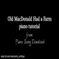 عکس Easy Piano Tutorial: Old MacDonald Had a Farm