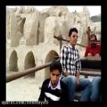 عکس حمیدرضا آیتی- سنتور نوازی در کوه خواجه زابل