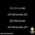 عکس Taylor Swift - Call It What You Want Karaoke Version