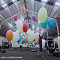 عکس Man Strapped to 100 Helium Balloons Flies 8,000 feet up in the Air in South Africa