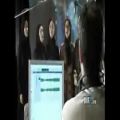 عکس کلیپی زیبا از همخوانی سرود ای ایران توسط بازیگران سینما