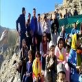 عکس آواز نازیلا بابایی همراه با گروه کوهنوردی قشقایی فارس