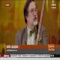 عکس اجرای تصنیف فارسی از عبدالقادر مراغه ای در تلویزیون ترک
