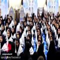 عکس اجرای گروه سرود دانش آموزان دختر
