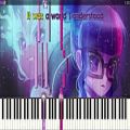 عکس The Midnight In Me - EQG: The Legend of Everfree - |SOLO PIANO COVER W/LYRICS| -- Synthesia HD