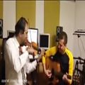عکس Persian Music: Bezan Tar Babak Sabetian on Violin Amel Crnojevic on Guitar | بزن تار بابک ثابتیان