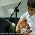 عکس اجرای بسیار زیبای نوجوان تارزن در حضور استاد جلیل شهناز
