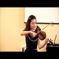 عکس ویولن از انا ساوكینا - Paganini,Caprice No.23
