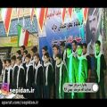 عکس اجرای گروه سرود شهید قنوتی در یادواره شهید ثمرمند