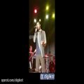 عکس اجرای زنده احسان خواجه امیری در فرانکفورت با ترانه لحظه