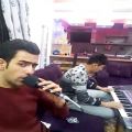 عکس یه شب تمرینی با نوازنده خوبم کیوان حسینی