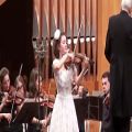عکس ویولن از انا ساوكینا - Mozart Violin concerto No.1 2of3