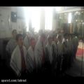 عکس اجرای گروه سرود وطن من در نماز جمعه بخش لاهرود