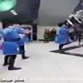 عکس رقص زیبای آذری در متروی تهران
