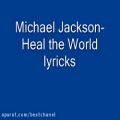 عکس michael jackson - heal the world lyrics