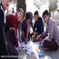 عکس سرود و نقاشی همگانی موسم فتح ایمان - دبیرستان صدوقی یزد