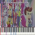 عکس Dance Magic – Equestria Girls Specials – Synthesia Piano Cover