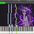 عکس MLP: Equestria Girls - This Strange New World - Easy Piano tutorial (Synthesia)