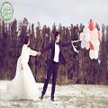 عکس میکس عروس ❤ داماد کره ای با آهنگ بهنام بانی:قرص قمر