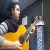 عکس ساخت ملودی گیتار آهنگ امید صدیقی که به زودی پخش خواهد ش